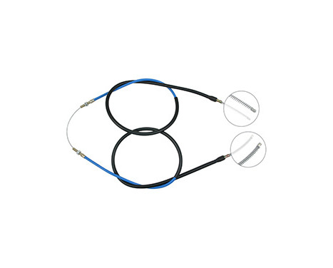 Cable, parking brake K10075 ABS, Image 2