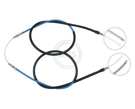 Cable, parking brake K10075 ABS, Image 3