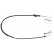 Cable, parking brake K10076 ABS, Thumbnail 2