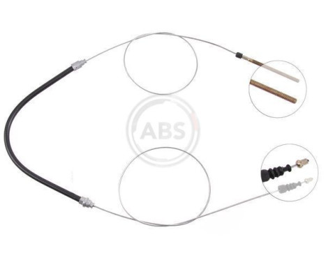 Cable, parking brake K10118 ABS, Image 2
