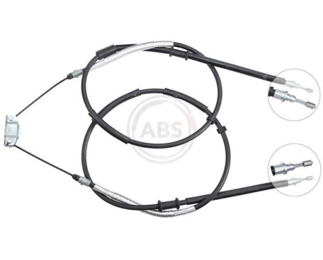 Cable, parking brake K10155 ABS, Image 2