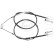 Cable, parking brake K10155 ABS, Thumbnail 2