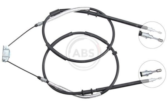 Cable, parking brake K10155 ABS, Image 2