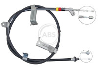 Cable, parking brake K10183 ABS