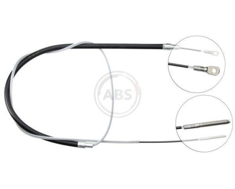 Cable, parking brake K10256 ABS, Image 3