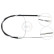 Cable, parking brake K10256 ABS, Thumbnail 3