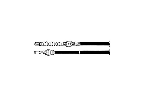 Cable, parking brake K10288 ABS, Image 2