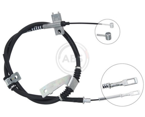 Cable, parking brake K10397 ABS, Image 2