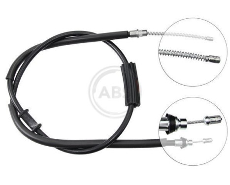 Cable, parking brake K10537 ABS, Image 3