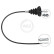 Cable, parking brake K10541 ABS, Thumbnail 2