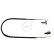 Cable, parking brake K10558 ABS, Thumbnail 3