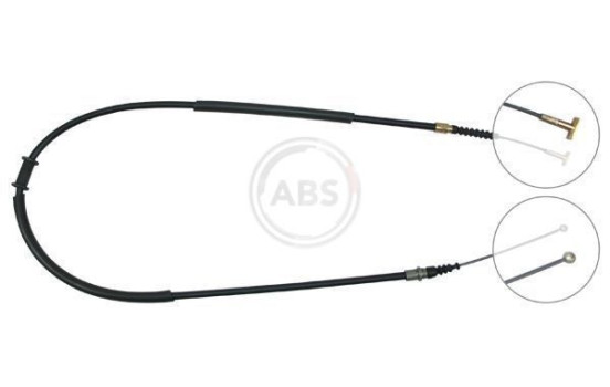 Cable, parking brake K10577 ABS, Image 3