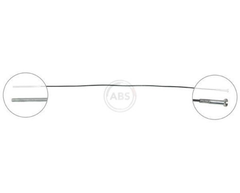 Cable, parking brake K10581 ABS, Image 2
