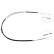Cable, parking brake K10588 ABS