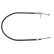 Cable, parking brake K10606 ABS, Thumbnail 2