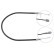 Cable, parking brake K10606 ABS
