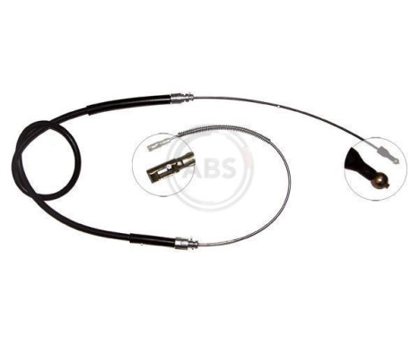 Cable, parking brake K10626 ABS, Image 3