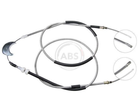 Cable, parking brake K10635 ABS, Image 3