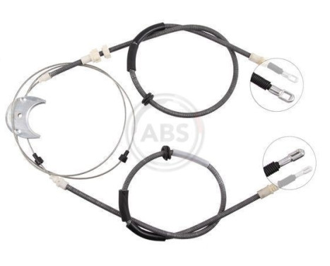 Cable, parking brake K10755 ABS, Image 3