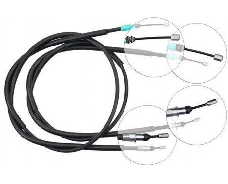 Cable, parking brake K10765 ABS
