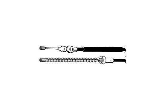 Cable, parking brake K10766 ABS, Image 2