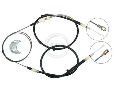 Cable, parking brake K10785 ABS, Image 3