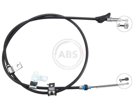 Cable, parking brake K10797 ABS, Image 2
