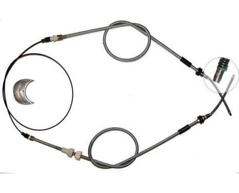 Cable, parking brake K10805 ABS