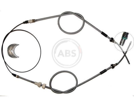 Cable, parking brake K10805 ABS, Image 3
