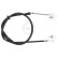 Cable, parking brake K10848 ABS, Thumbnail 2