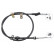 Cable, parking brake K10857 ABS
