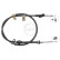 Cable, parking brake K10857 ABS, Thumbnail 2
