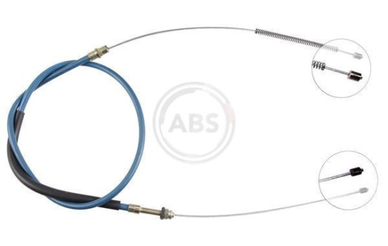 Cable, parking brake K10866 ABS, Image 3