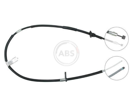 Cable, parking brake K10897 ABS, Image 3
