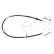 Cable, parking brake K10897 ABS, Thumbnail 3