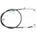 Cable, parking brake K11027 ABS