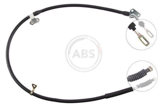 Cable, parking brake K11087 ABS, Image 2