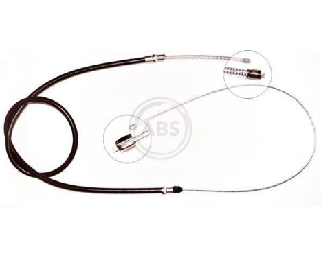 Cable, parking brake K11176 ABS, Image 3