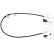 Cable, parking brake K11187 ABS