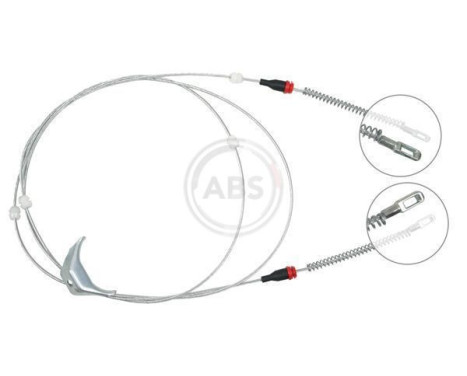 Cable, parking brake K11265 ABS, Image 3