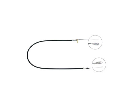 Cable, parking brake K11267 ABS, Image 2