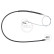 Cable, parking brake K11286 ABS, Thumbnail 2