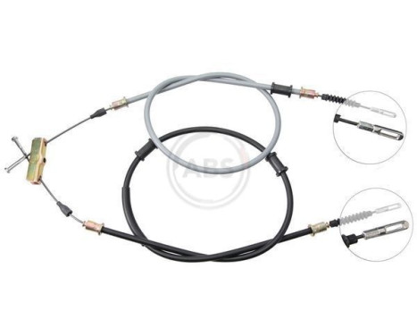 Cable, parking brake K11305 ABS, Image 3