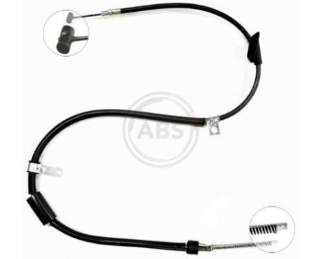 Cable, parking brake K11316 ABS, Image 3