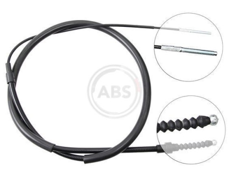 Cable, parking brake K11376 ABS, Image 2