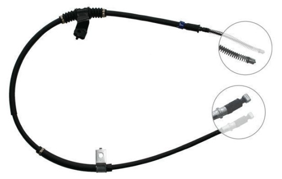 Cable, parking brake K11457 ABS