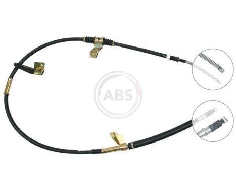 Cable, parking brake K11458 ABS, Image 2