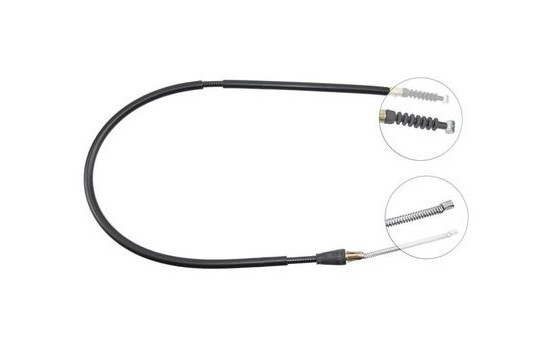 Cable, parking brake K11477 ABS, Image 2