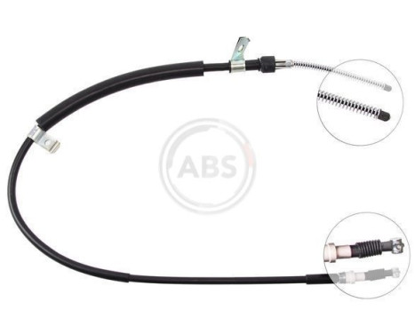Cable, parking brake K11478 ABS, Image 3