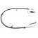 Cable, parking brake K11487 ABS, Thumbnail 2
